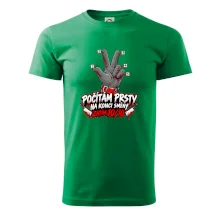Řezník počítám prsty na konci směny