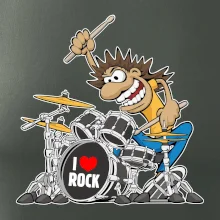 I love rock bubeník