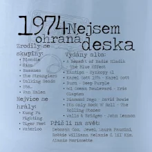 Nejsem ohraná deska 1974