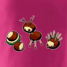 Kaštanová zvířátka - v řadě