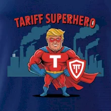 Tariff Superhero Trump