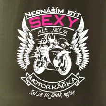 Nesnáším být sexy - motorkářka (motorka)