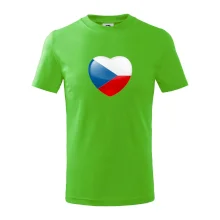 České srdce - vlajka