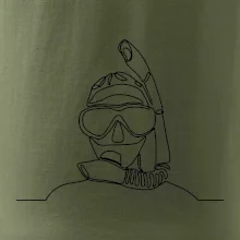 Potápěč jedním tahem