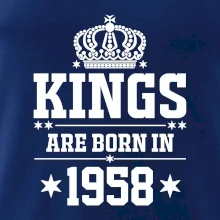 Kings are born in 1958
