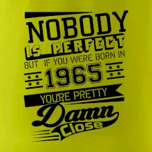 Nobody is perfect - 1965