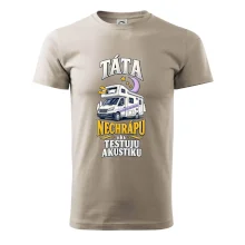 Táta nechrápu testuju akustiku rodinná alkovna