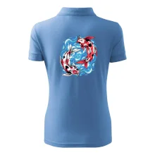 Yin & Yang Koi kapr - červený