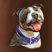 Americký stafordširský teriér  kreslený