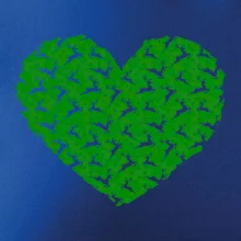 Vánoční jeleni v srdci