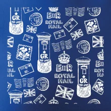 Britská pošta ikony