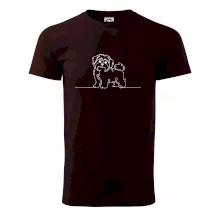 Havanský psík linka jedním tahem