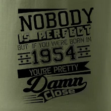 Nobody is perfect - 1954