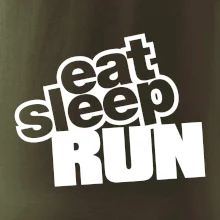 Eat sleep run velké