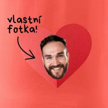 Vlastní fotka v srdci