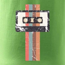 Retro kazeta - pruhy