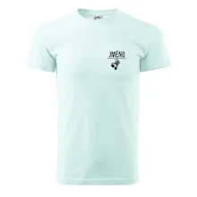 Jméno a nápis na zádech - stage crew