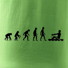 Evoluce veslování 1 človek