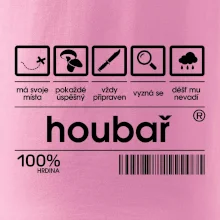 Čárový kód - Houbař