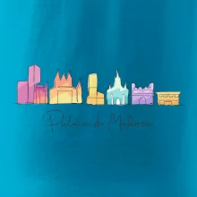 Mallorca - Siluety památek - barevné