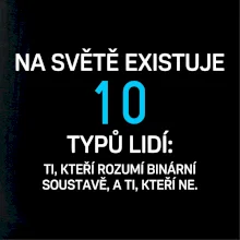 Na světě existuje 10 typů lidí