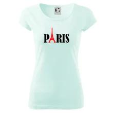 Paris nápis Eiffelova věž