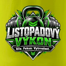 Listopadový výkon kettlebell a zelené činky