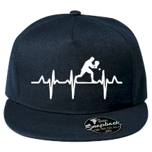 EKG stolní tenista stojící