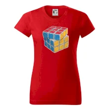 Rubikova kostka kreslená