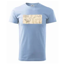 Mapa Báňské dráhy z Moravské Ostravy do Doubravy