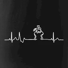 EKG zamilovaný pár