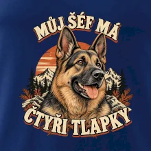 Můj šéf má čtyři tlapky - německý ovčák