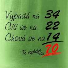 Vypadá, cítí se, chová se - 70 let
