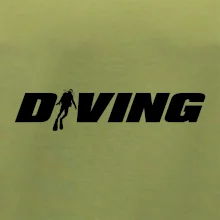 Diving nápis potápěč