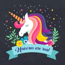 Unicorns are real duhový