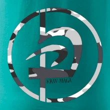 Krav maga  maskáčový nápis