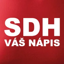 SDH nápis - vlastní nápis SDH nápis - vlastní nápis