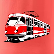 Tramvaj T3R barevná