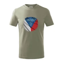 Hrdinové zdravotnictví - Česká vlajka (Pecka design)