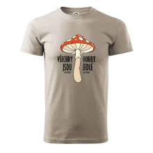 Všechny houby jsou jedlé