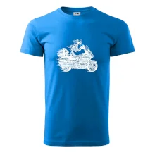 Cestovní motorka kostra
