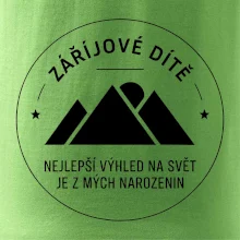 Zářijové dítě. Nejlepší výhled na svět je z mých narozenin