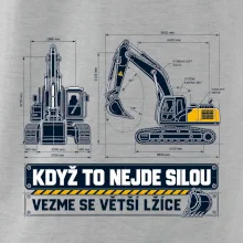 Když to nejde silou vezme se větší lžíce