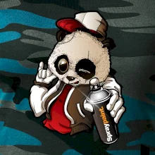 Graffiti panda
