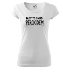 Tady to smrdí peroxidem