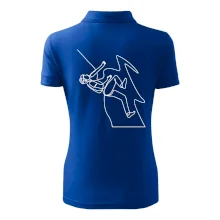 Lezec na skále jedním tahem