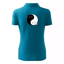 Kočky jin jang barevné