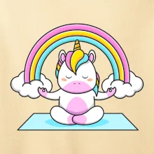 Yoga jednorožec - duha