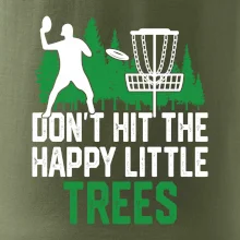 Disc golf happy little trees