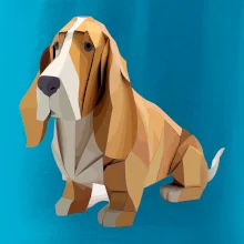 Baset slepený z papíru